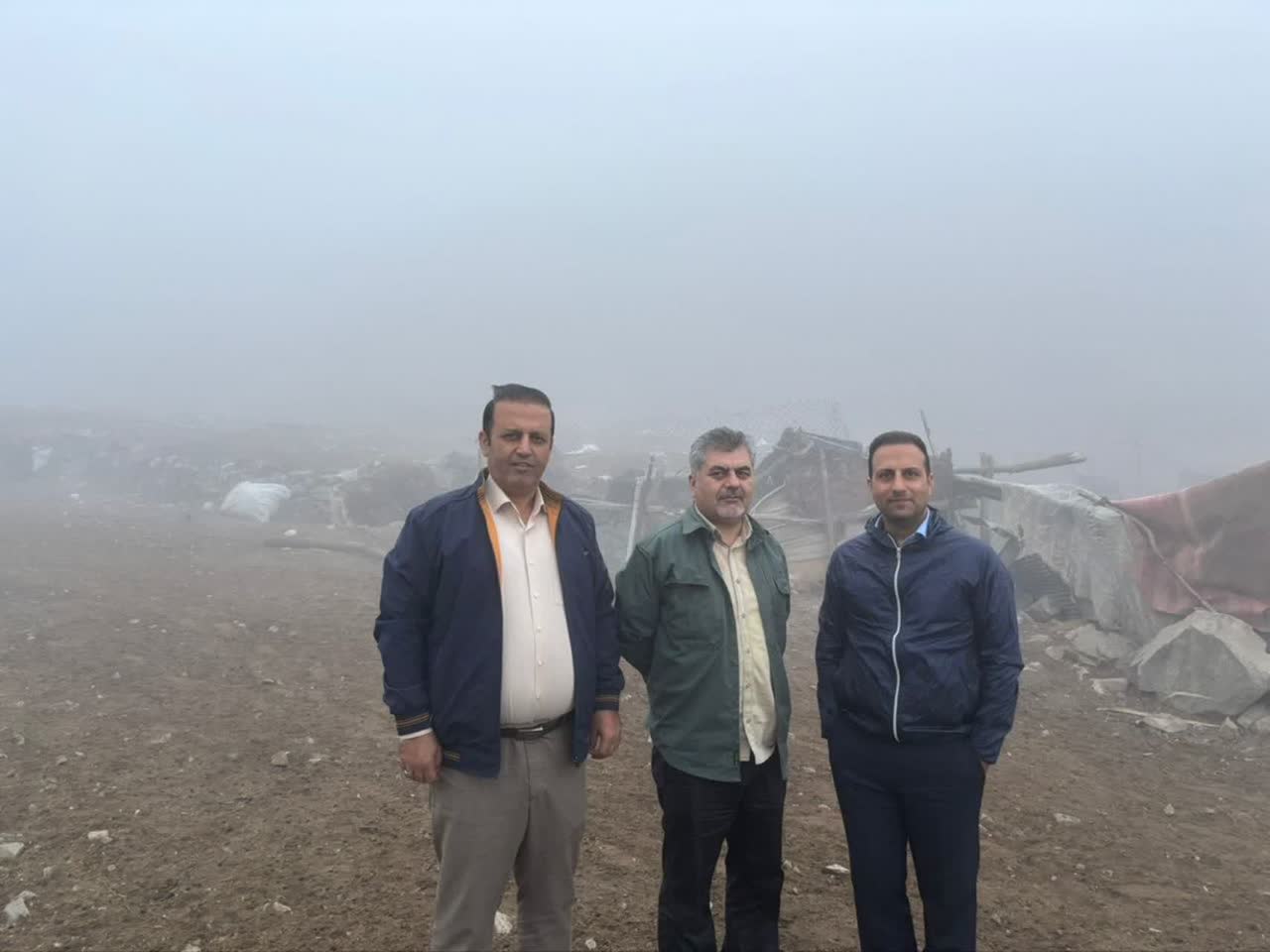 پیگیری میدانی مسائل زیرساختی عشایر لاریجان با حضور معاون توسعه سازمان