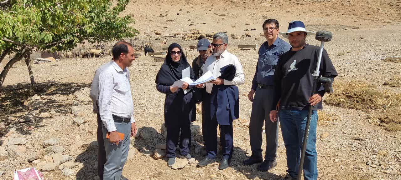 بازدید راهبر ملی آمار توصیفی از عملیات برداشت اطلاعات مکانی در منطقه عشایری برکان