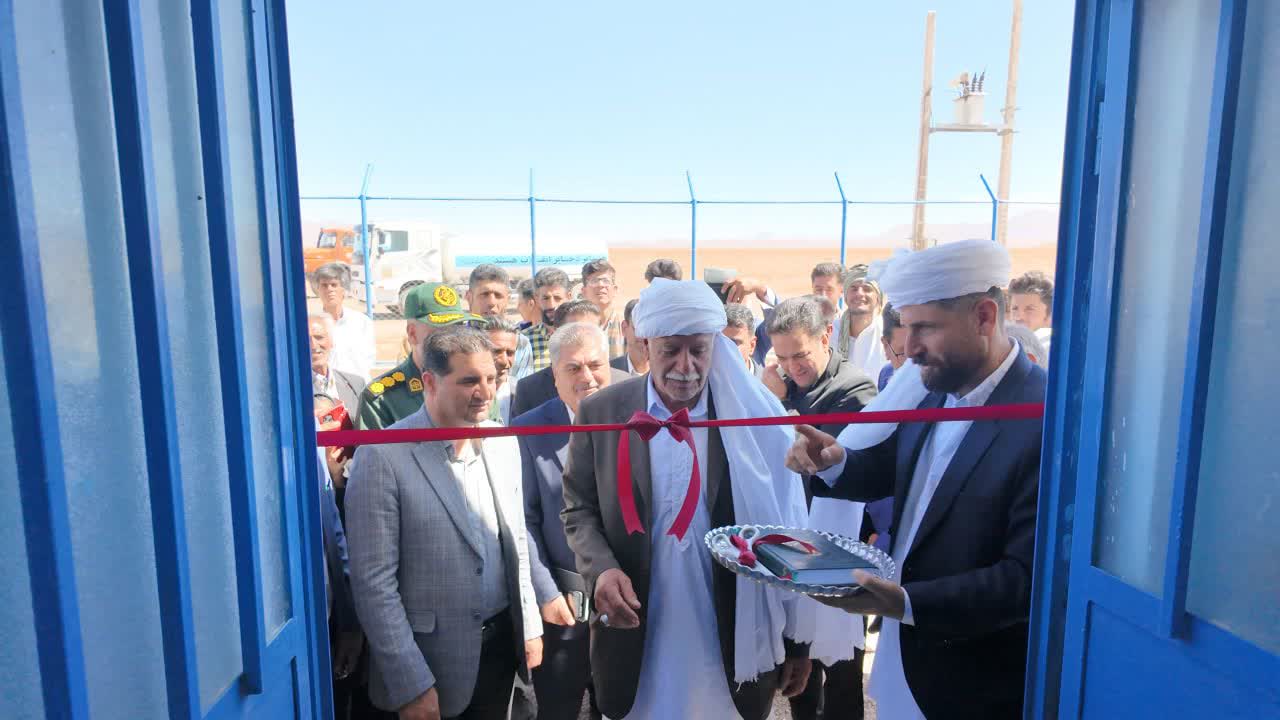 آب پایدار به ۱۷ محله عشایری چاه یوسف قائنات رسید