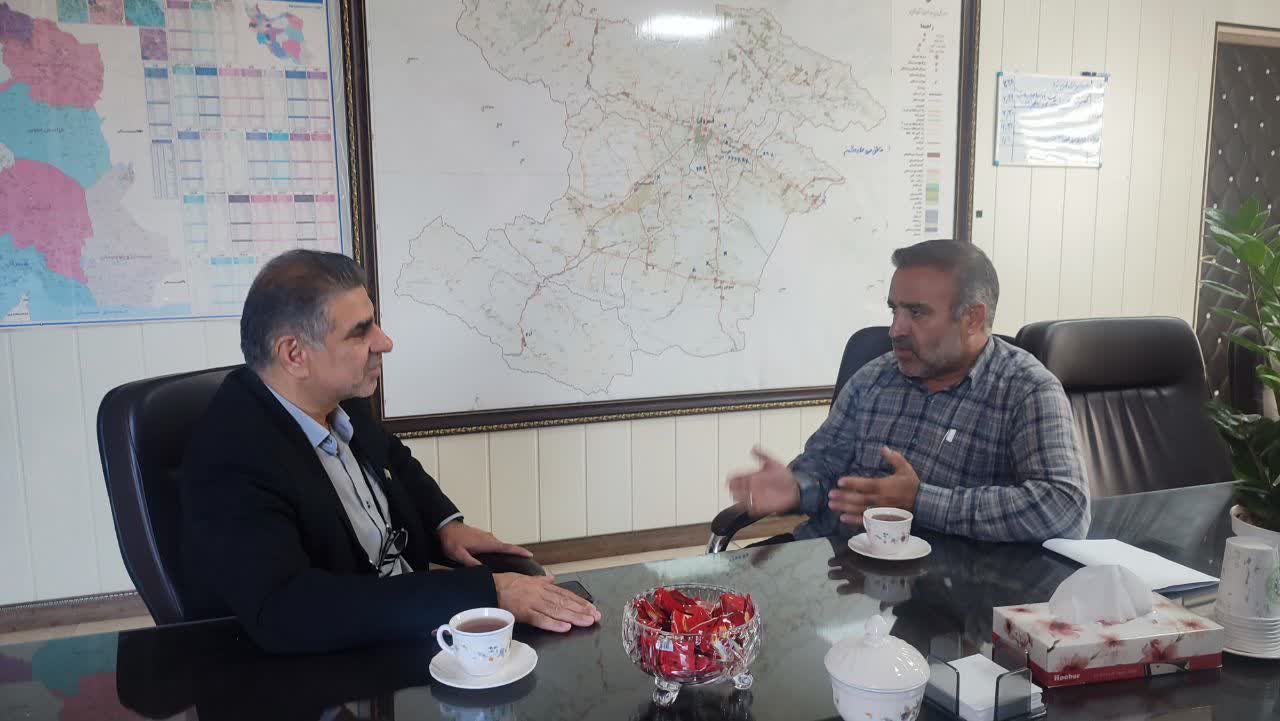 برگزاری جلسه رئیس اداره امور عشایر استان قزوین با مدیر کل مدیریت بحران استانداری