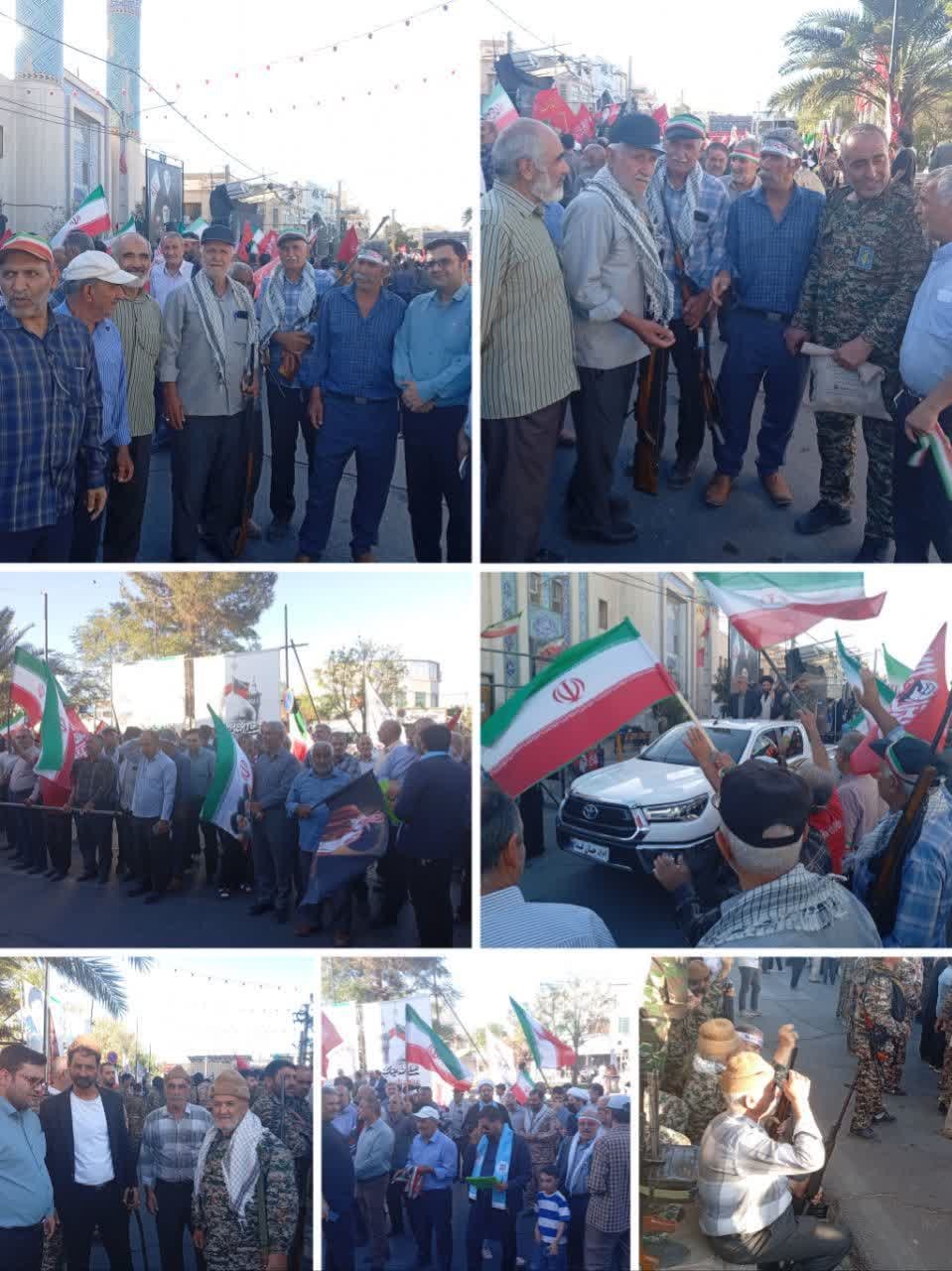حضور عشایر سمنان در رزمایش «جانفدایان ایران»