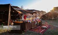 استقبال مسافران نوروزی از کمپ‌های عشایری برپا شده در پایتخت