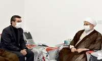 دیدار رئیس سازمان امور عشایر ایران با حضرت آیت الله اراکی در قم