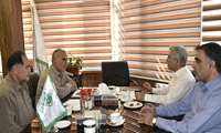 دیدار مدیرکل پشتیبانی وزارت جهاد کشاورزی با معاون سازمان امور عشایر 